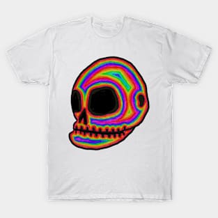 Rainbow skull T-Shirt